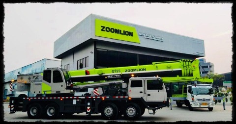 เครนบรรทุกขนาด 55 ตัน 